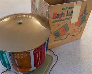 Christmas "Magic Lantern" revolving tree light 