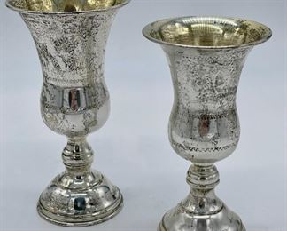 Sterling Kiddush Cups