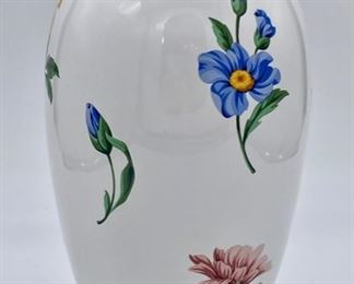 "Tiffany & Co." Porcelain Floral Vase