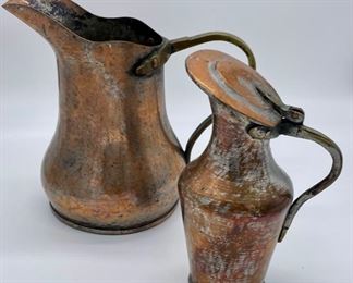 Copper Pitchers