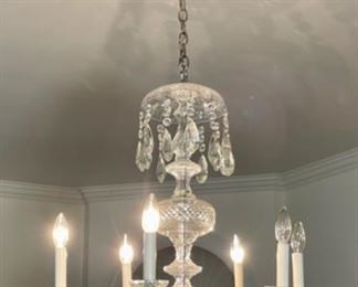Waterford Style Crystal Chandelier