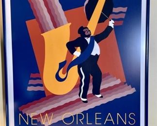 New Orleans 10th Anniversary Jazz and Heritage Festival 1979 Poster