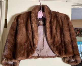 Fur Caplet