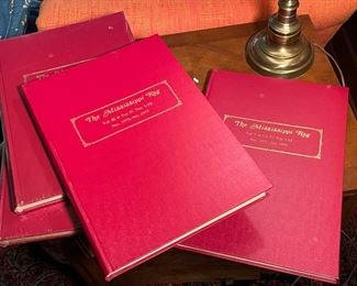 Group of Bound "Mississippi Rag" Jazz Newspapers