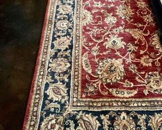 11’1” by 7’9” wool rug