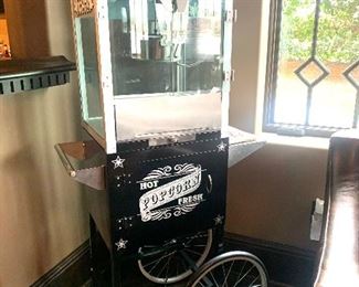 Electric popcorn machine