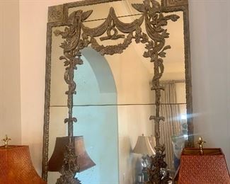 pair of matching decorative mirrors