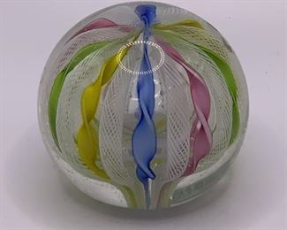 MURANO Art Glass Ribbon Paper Weight
