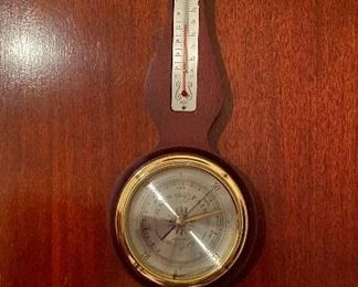 Vintage barometer and such