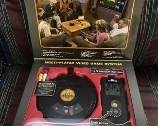 Vintage TV Poker Video Game System