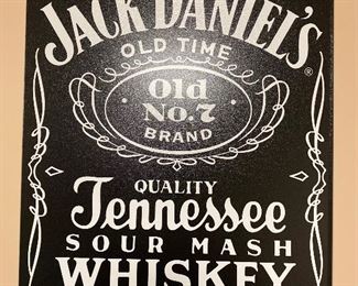 Bar artwork - Jack Daniels