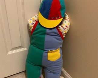 Cute Kid in Corner Doll