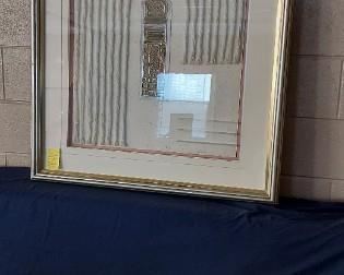 Very fine contemporary three dimensional framed art.