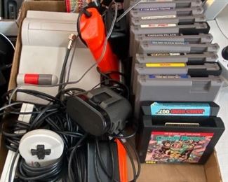 Nintendo Video Games and Controllers, Sold as a set.