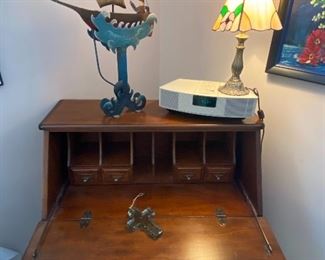 Inside of the Secretary Desk