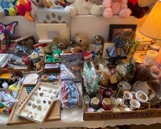 Stuffed Animals, toys, Candles, and more