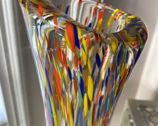 Close up of one of the Blown Glass Pieces - Stunning!