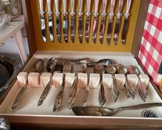 'The International Silver Company' Silverware Set