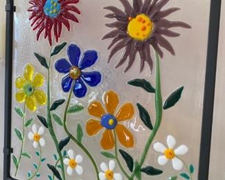 Fused Glass Art Piece