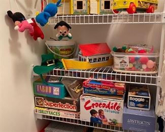 Board games and Toys