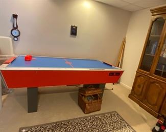 Vintage Brunswick Air Hockey Table