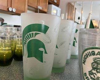 Michigan State Drinking Glasses