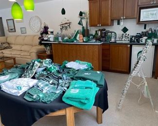 View of the Michigan State Shopping Area! Clothing! Drinkware! Decor! and so much MORE!