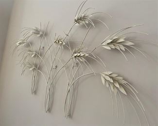 Metal Wheat Grass Wall Art