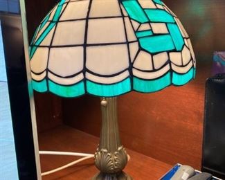 Another View of the Tiffany Style Desk Lamp