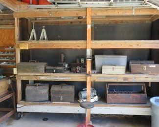 Vintage Metal Tool Boxes