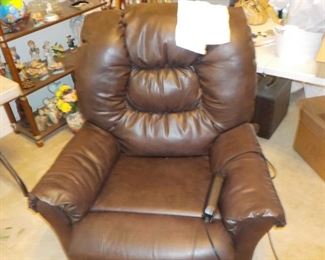 Electric Adjustable Leather Chair