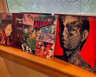 Various Vinyl LP’s/Rolling Stones etc