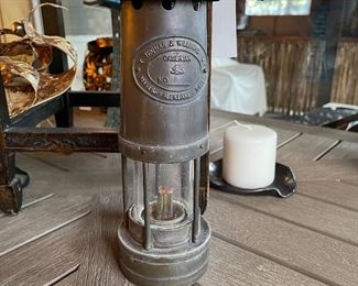 Antique Miner’s Lamp