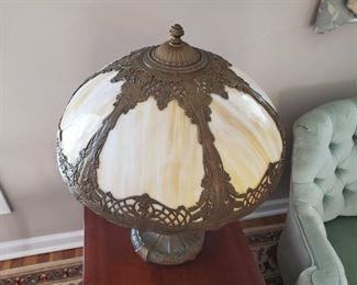 Vintage slag lamp (1 section needs repair)