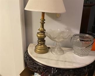 Marble Table Lamp Misc
