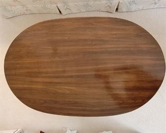 $45 Oval coffee table