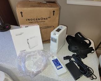 $1200, Inogen One G4 Portable Oxygen Concentrator