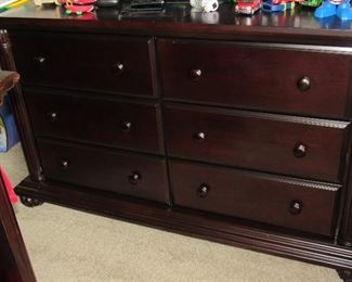 Beautiful Full bedroom set with Bed, Mattress , dresser and nightstand