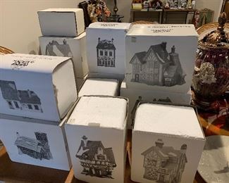 Huge collection of Dept 56 with Dickens village pieces and more