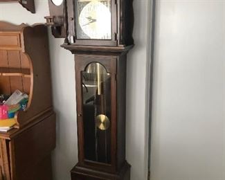Grandfather Clock                                                                                        Measures 72"