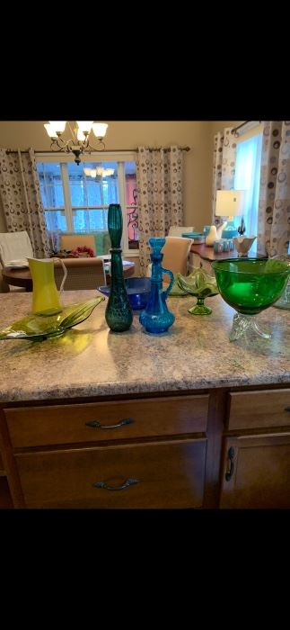 Beautiful vintage glassware