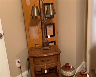 Nightstand matches the dresser