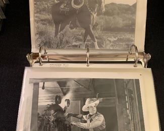 large collection of Gene Autry 8x10 photos
