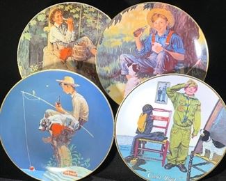 Norman Rockwell collector’s plates 