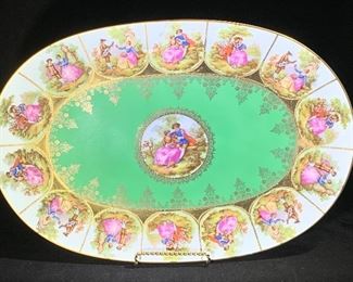 Schiller oval platter 