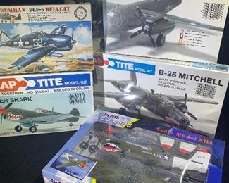 Snap Tite model plane kits