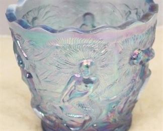 46 - Fenton Mermaid Ice Bucket 7 1/4 x 6 3/4

