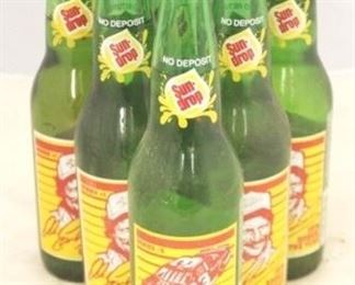 50 - 6 Sundrop Dale Earnhardt Full Soda Bottles
