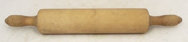 85 - Wood Rolling Pin 17 1/2" long