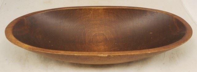 98 - Wood Dough Bowl 18 x 8 1/2"

